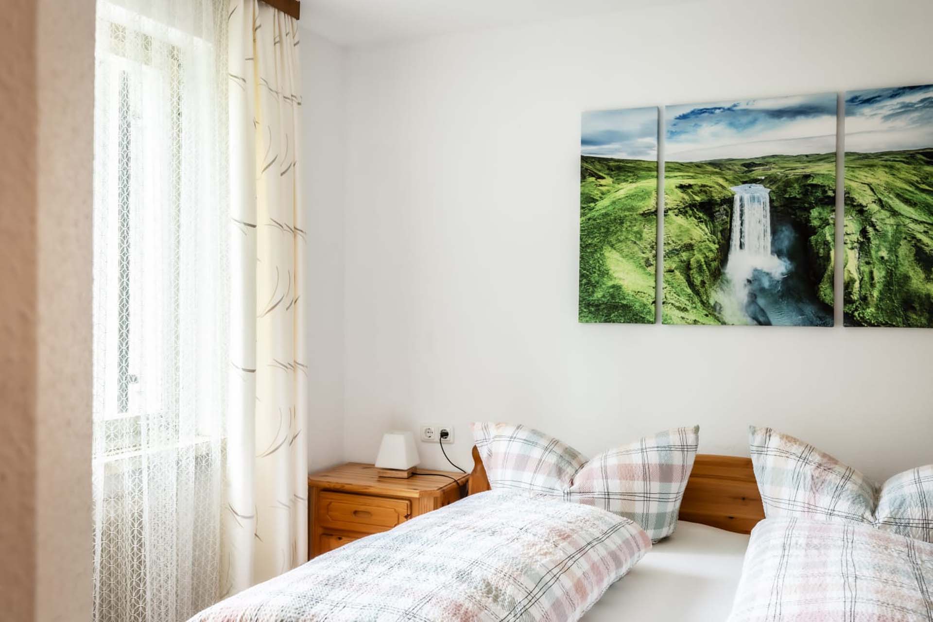 Zimmer in der Pension Stein