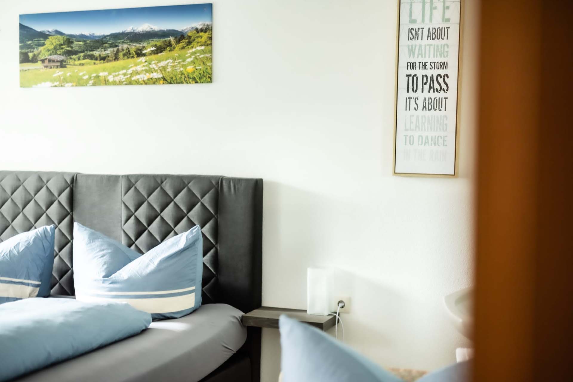 Arbeiterzimmer in der Pension Stein