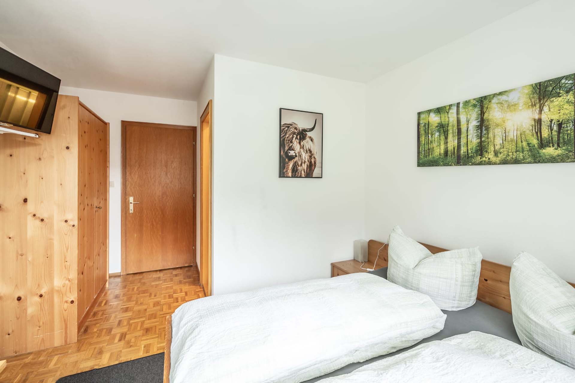 Zimmer für Monteure in der Pension Stein