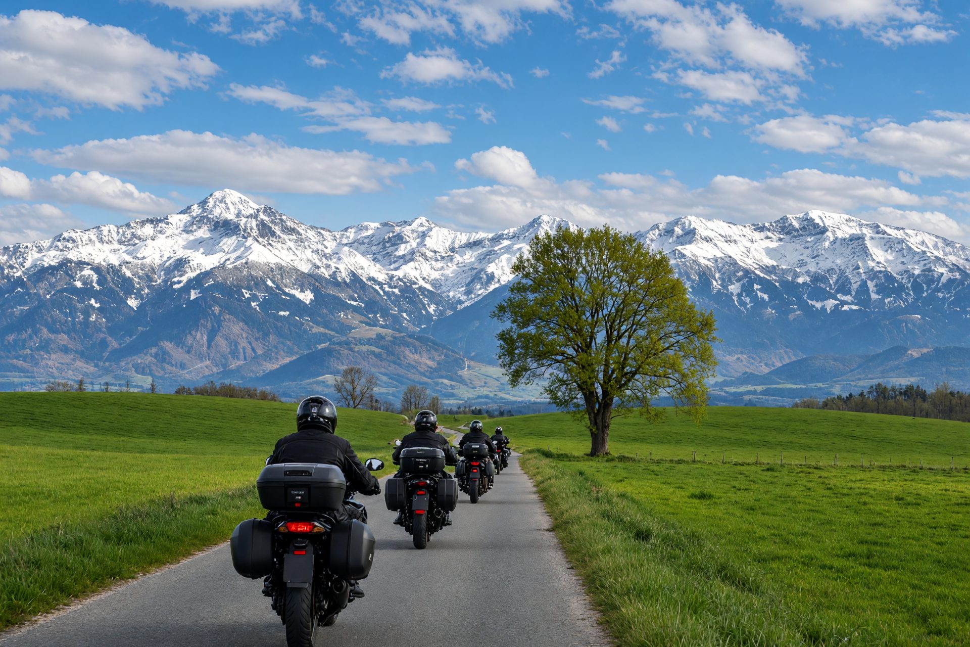 Bergstraße in Vorarlberg